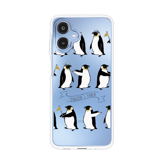 スリムプロテクションケース［ キュートペンギンマーチ ］