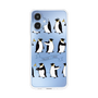 スリムプロテクションケース［ キュートペンギンマーチ ］