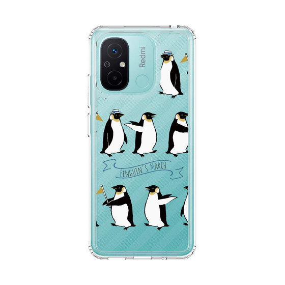 スリムプロテクションケース［ キュートペンギンマーチ ］
