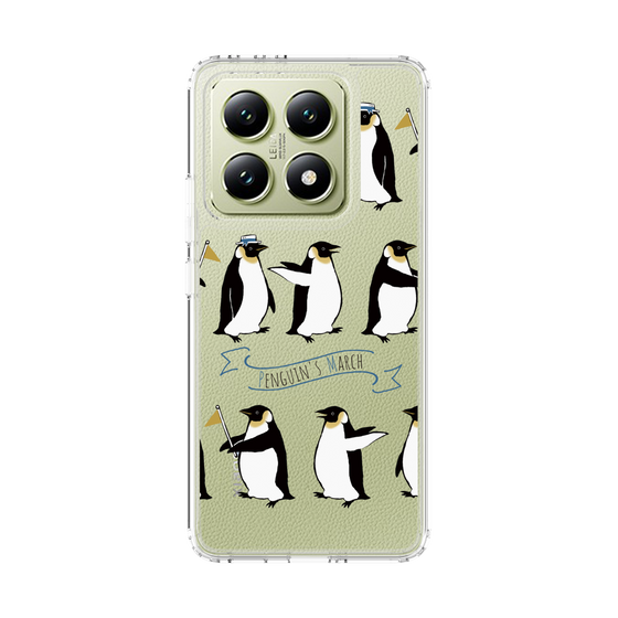 スリムプロテクションケース［ キュートペンギンマーチ ］