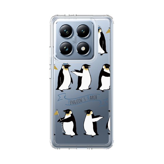 スリムプロテクションケース［ キュートペンギンマーチ ］