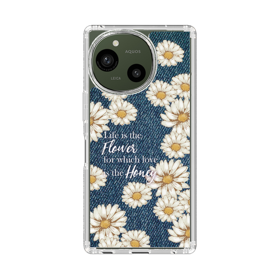 スリムプロテクションケース［ マーガレットデニム ］