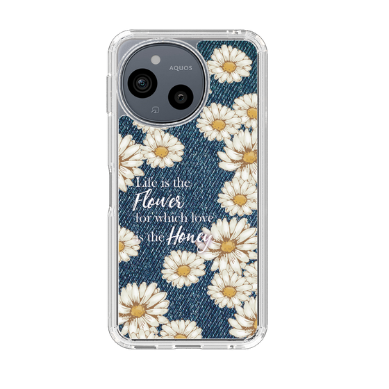 スリムプロテクションケース［ マーガレットデニム ］