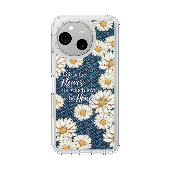 スリムプロテクションケース［ マーガレットデニム ］