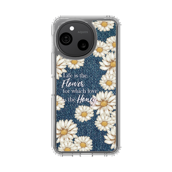 スリムプロテクションケース［ マーガレットデニム ］