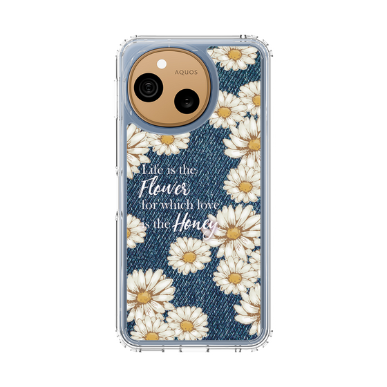 スリムプロテクションケース［ マーガレットデニム ］