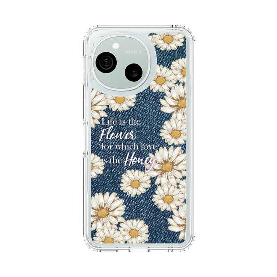 スリムプロテクションケース［ マーガレットデニム ］