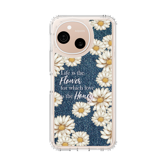 スリムプロテクションケース［ マーガレットデニム ］