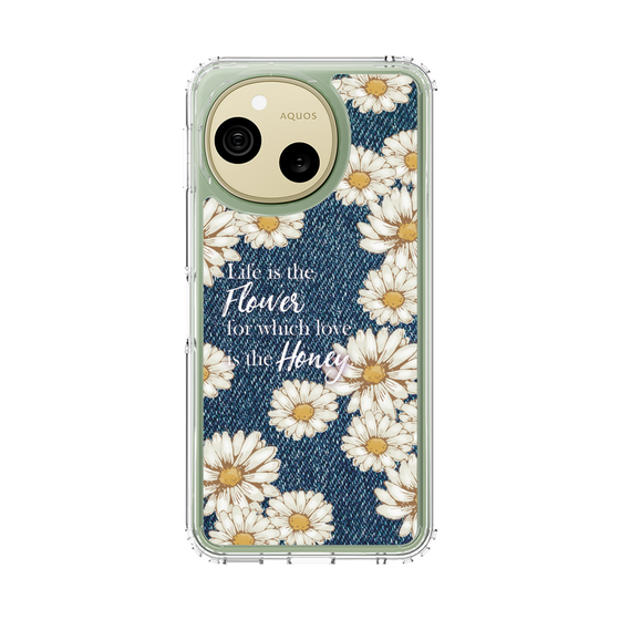 スリムプロテクションケース［ マーガレットデニム ］