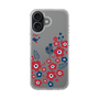 スリムプロテクションケース［ 北欧フラワーバード ］