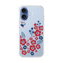 スリムプロテクションケース［ 北欧フラワーバード ］