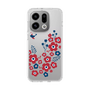 スリムプロテクションケース［ 北欧フラワーバード ］