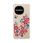 スリムプロテクションケース［ 北欧フラワーバード ］