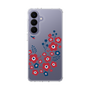 スリムプロテクションケース［ 北欧フラワーバード ］