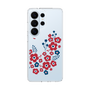 スリムプロテクションケース［ 北欧フラワーバード ］