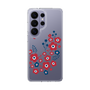 スリムプロテクションケース［ 北欧フラワーバード ］