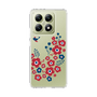 スリムプロテクションケース［ 北欧フラワーバード ］