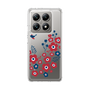 スリムプロテクションケース［ 北欧フラワーバード ］