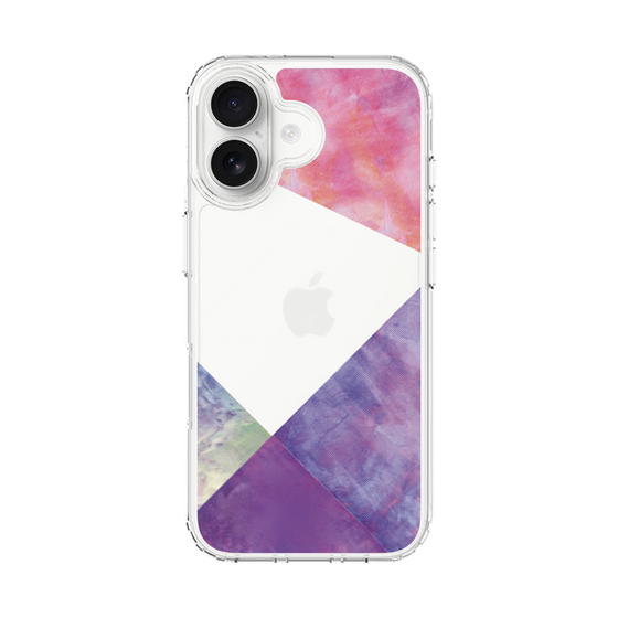 スリムプロテクションケース［ 朝焼けパステルパレット - Purple ］