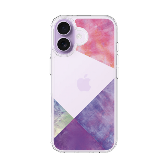 スリムプロテクションケース［ 朝焼けパステルパレット - Purple ］