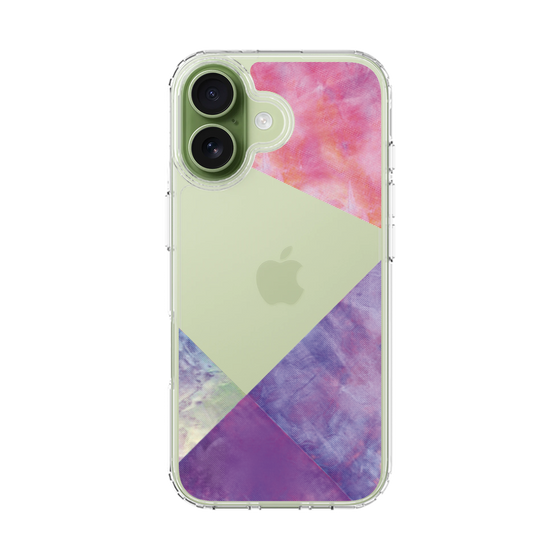 スリムプロテクションケース［ 朝焼けパステルパレット - Purple ］