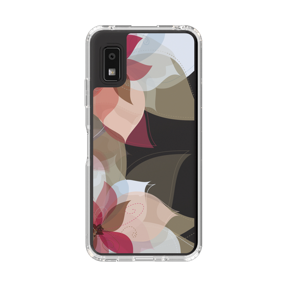 スリムプロテクションケース［ シフォンフラワー ］