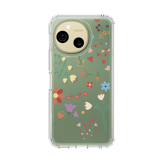 スリムプロテクションケース［ キュートな花柄 ］