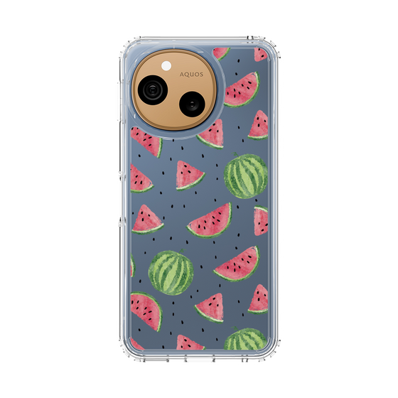 スリムプロテクションケース［ クレヨンスイカ ］