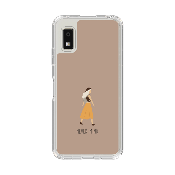 スリムプロテクションケース［ Never Mind - Beige ］