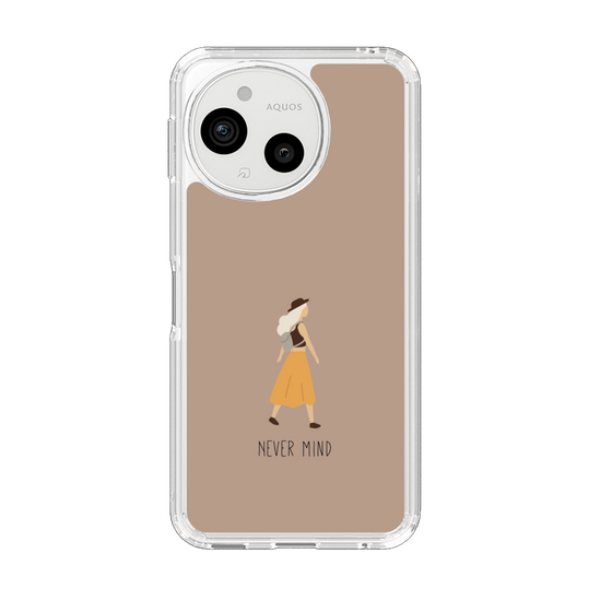 スリムプロテクションケース［ Never Mind - Beige ］