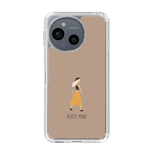 スリムプロテクションケース［ Never Mind - Beige ］