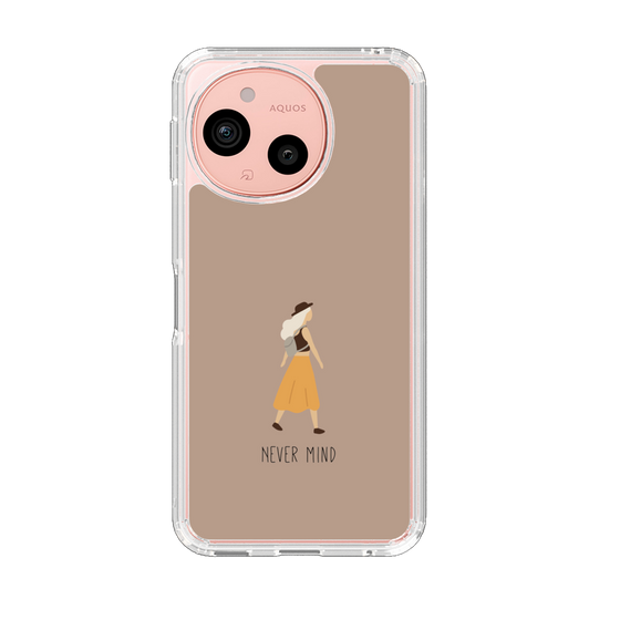 スリムプロテクションケース［ Never Mind - Beige ］