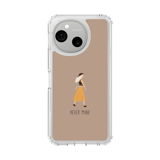 スリムプロテクションケース［ Never Mind - Beige ］