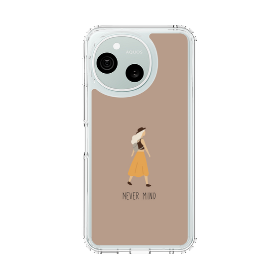 スリムプロテクションケース［ Never Mind - Beige ］