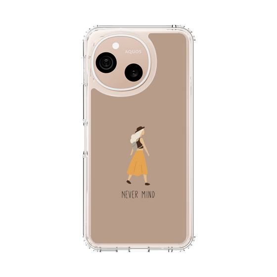 スリムプロテクションケース［ Never Mind - Beige ］