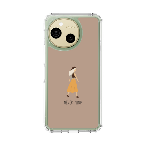 スリムプロテクションケース［ Never Mind - Beige ］