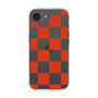 スリムプロテクションケース［ 市松模様 - Red ］