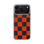 スリムプロテクションケース［ 市松模様 - Red ］