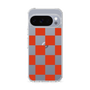 スリムプロテクションケース［ 市松模様 - Red ］