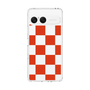 スリムプロテクションケース［ 市松模様 - Red ］