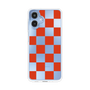 スリムプロテクションケース［ 市松模様 - Red ］