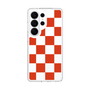 スリムプロテクションケース［ 市松模様 - Red ］