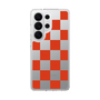 スリムプロテクションケース［ 市松模様 - Red ］