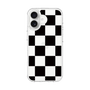スリムプロテクションケース［ 市松模様 - Black ］