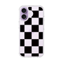 スリムプロテクションケース［ 市松模様 - Black ］