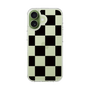 スリムプロテクションケース［ 市松模様 - Black ］