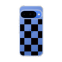 スリムプロテクションケース［ 市松模様 - Black ］