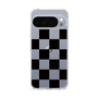 スリムプロテクションケース［ 市松模様 - Black ］