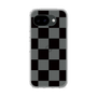 スリムプロテクションケース［ 市松模様 - Black ］