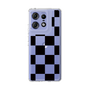 スリムプロテクションケース［ 市松模様 - Black ］